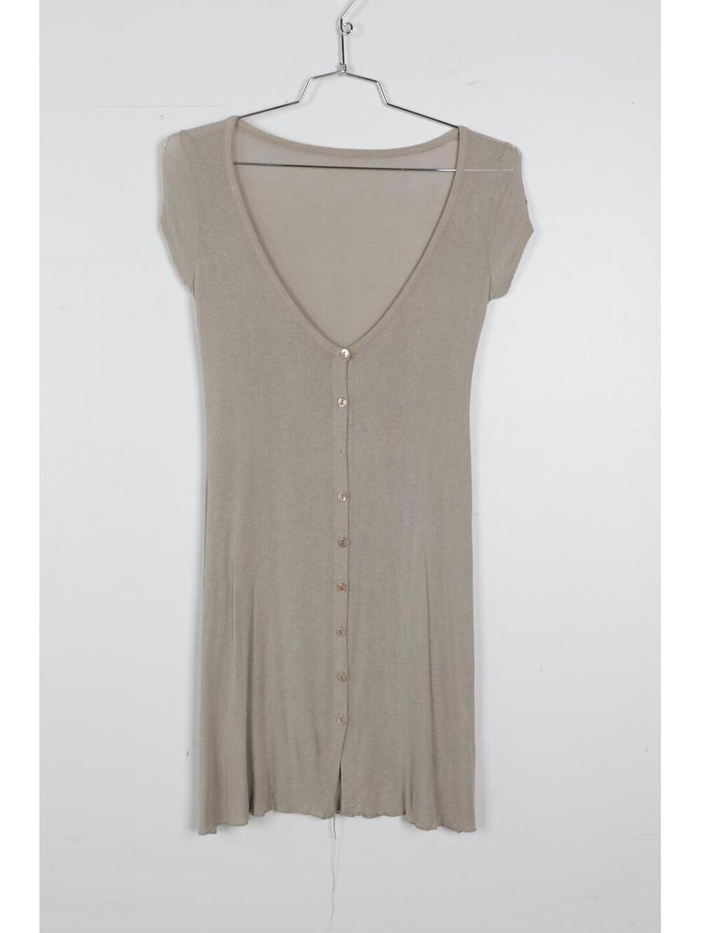 00's Button Up Midi Dress